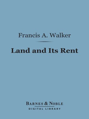 cover image of Land and Its Rent (Barnes & Noble Digital Library)